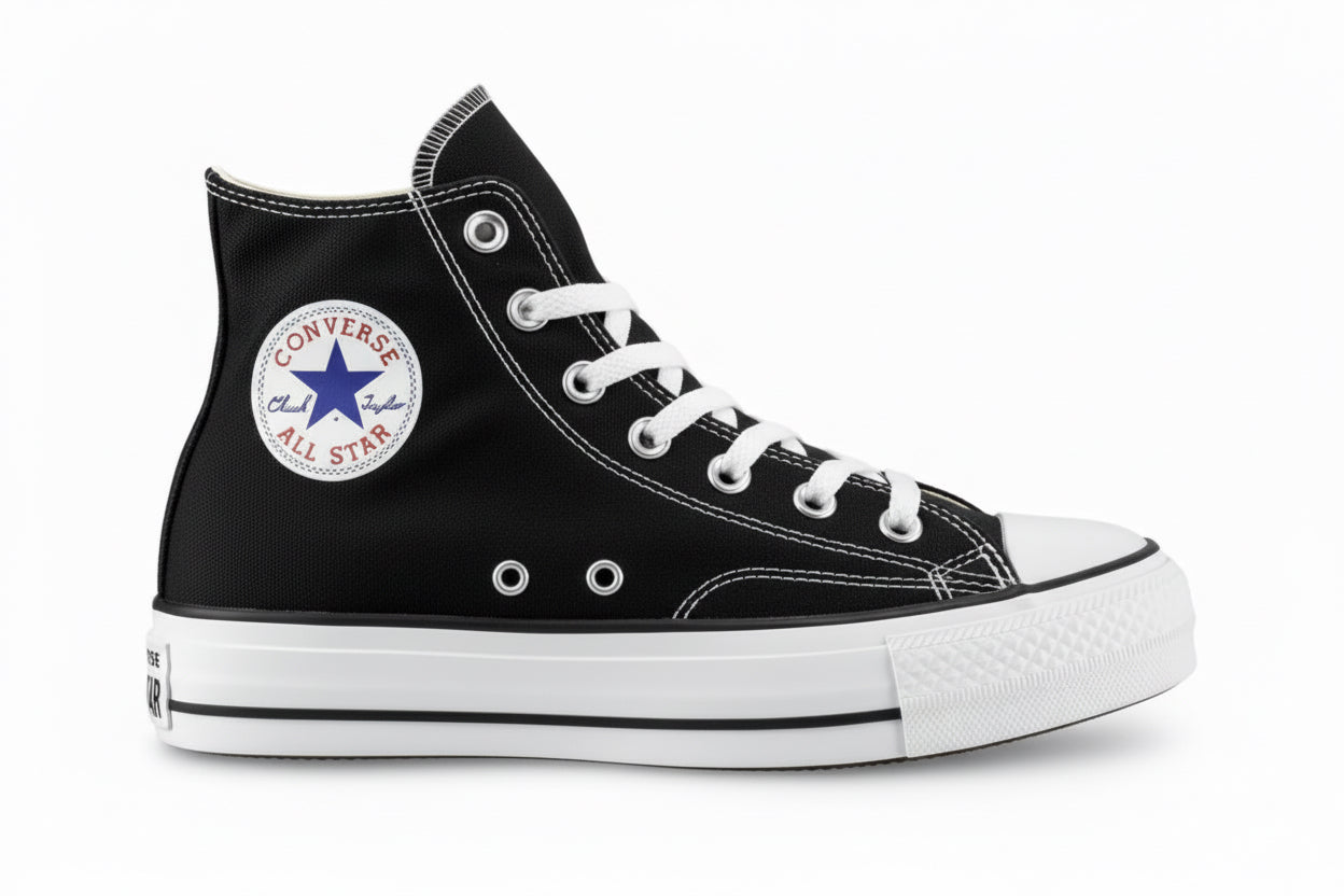 Converse - Chuck Taylor All Star triplesuela Lona Negra